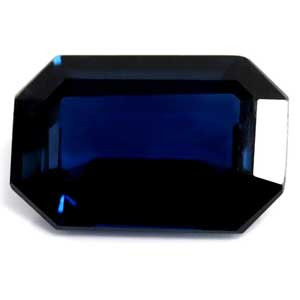 Emerald 0.58 Blue Sapphire - #1079902