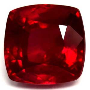 Cushion 3.64 Red Ruby - #1078930