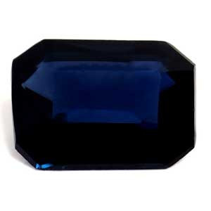 Emerald 0.78 Blue Sapphire - #1079873