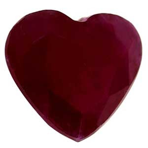 Heart 1.51 Red Ruby - #1079999