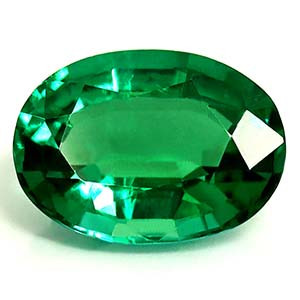 Oval 0.80 Green Emerald - #1079796