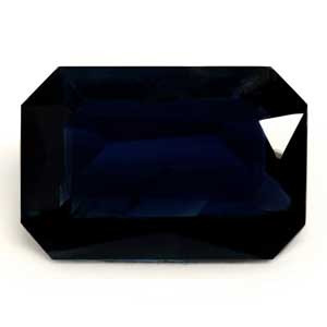Emerald 0.82 Blue Sapphire - #1079868