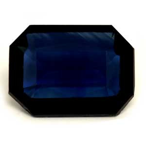 Emerald 0.78 Blue Sapphire - #1079885