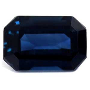 Emerald 0.79 Blue Sapphire - #1079909
