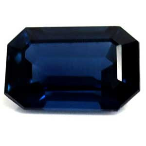 Emerald 0.79 Blue Sapphire - #1079907