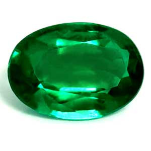 Oval 0.65 Green Emerald - #1080320