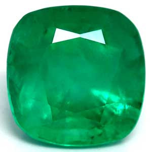 Cushion 3.70 Green Emerald - #1080112