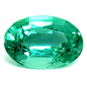 Oval 1.05 Green Emerald - #1080426