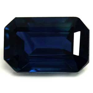 Emerald 0.79 Blue Sapphire - #1080273