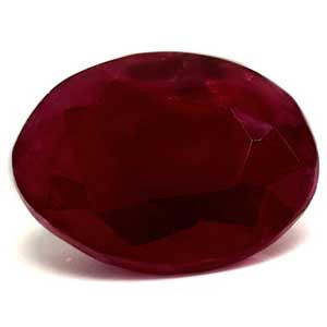 Oval 1.02 Red Ruby - #1081036