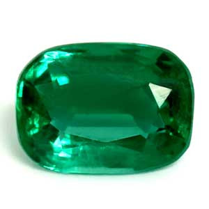 Cushion 0.73 Green Emerald - #1080545