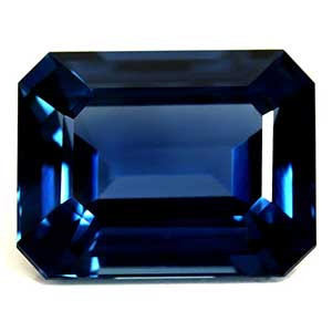 Emerald 3.94 Blue Sapphire - #1081585