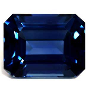 Emerald 4.94 Blue Sapphire - #1081581
