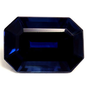 Emerald 0.93 Blue Sapphire - #1081305