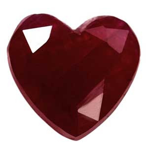 Heart 1.21 Red Ruby - #1081870