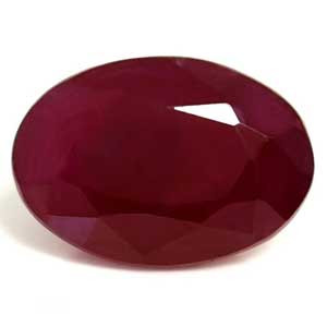 Oval 1.26 Red Ruby - #1080922