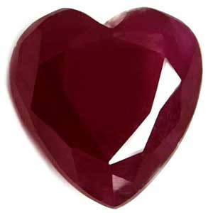 Heart 0.84 Red Ruby - #1080915