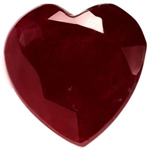 Heart 1.53 Red Ruby - #1081906