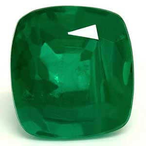 Cushion 1.61 Green Emerald - #1081013