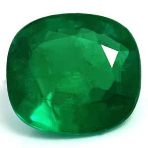 Cushion 2.86 Green Emerald - #1081387