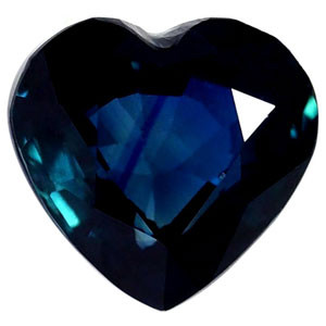 Heart 1.39 Blue Sapphire - #1081113