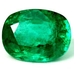 Cushion 3.85 Green Emerald - #1082799
