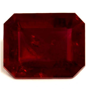 Emerald 0.68 Red Ruby - #1081257
