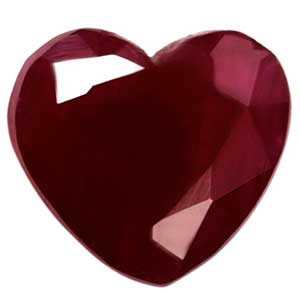 Heart 1.28 Red Ruby - #1081856