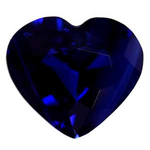 Heart 1.43 Blue Sapphire - #1081535