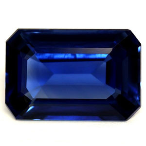 Emerald 0.54 Blue Sapphire - #1081613