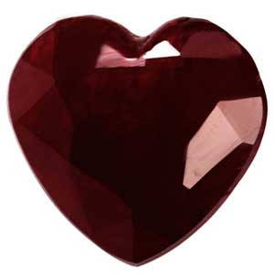 Heart 1.65 Red Ruby - #1082480