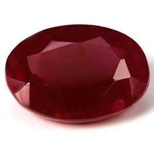 Oval 1.36 Red Ruby - #1081888