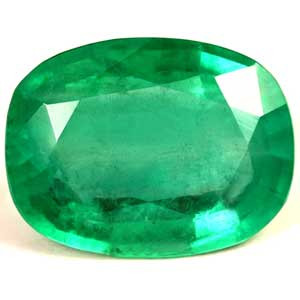 Cushion 2.97 Green Emerald - #1083406