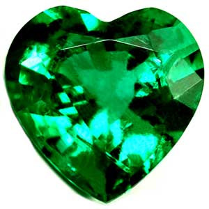 Heart 0.67 Green Emerald - #1084261