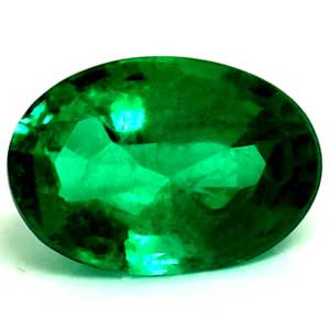 Oval 0.61 Green Emerald - #1082720