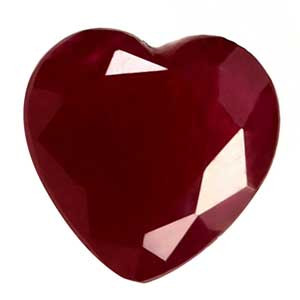 Heart 0.81 Red Ruby - #1084134
