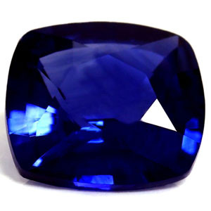 Cushion 1.07 Blue Sapphire - #1083625