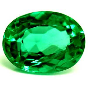 Oval 1.25 Green Emerald - #1082945