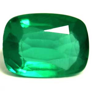 Cushion 2.49 Green Emerald - #1082956