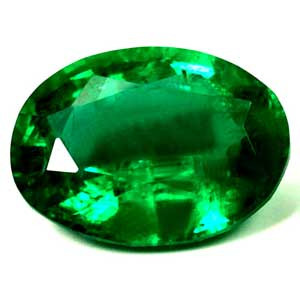 Oval 1.27 Green Emerald - #1083803