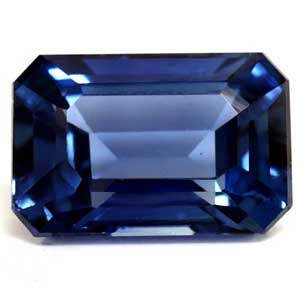 Emerald 0.72 Blue Sapphire - #1083321