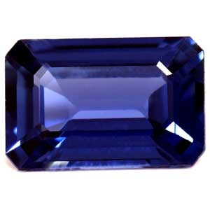 Emerald 0.57 Blue Sapphire - #1083320