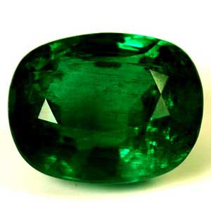 Cushion 3.70 Green Emerald - #1083417