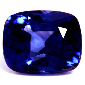 Cushion 1.23 Blue Sapphire - #1083606