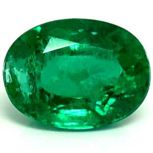 Oval 1.27 Green Emerald - #1084170
