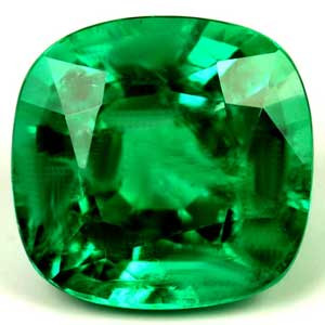 Cushion 2.27 Green Emerald - #1084407