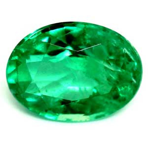 Oval 0.69 Green Emerald - #1084639