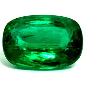 Cushion 5.62 Green Emerald - #1084191