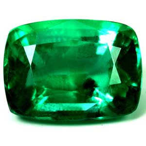 Cushion 1.74 Green Emerald - #1084226