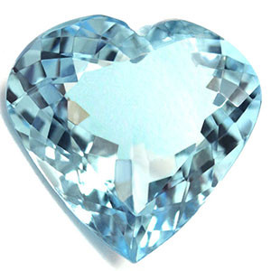 Heart 6.65 Aquamarine - #1085510